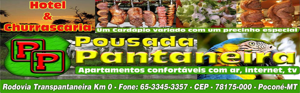 Bem vindo a Pousada Pantaneira